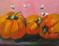 Art: Orange Peppers by Artist Delilah Smith