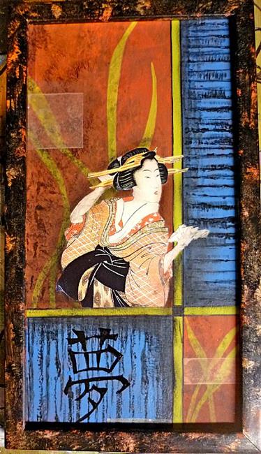 Art: Oriental Pic #2 by Artist Vicky Helms