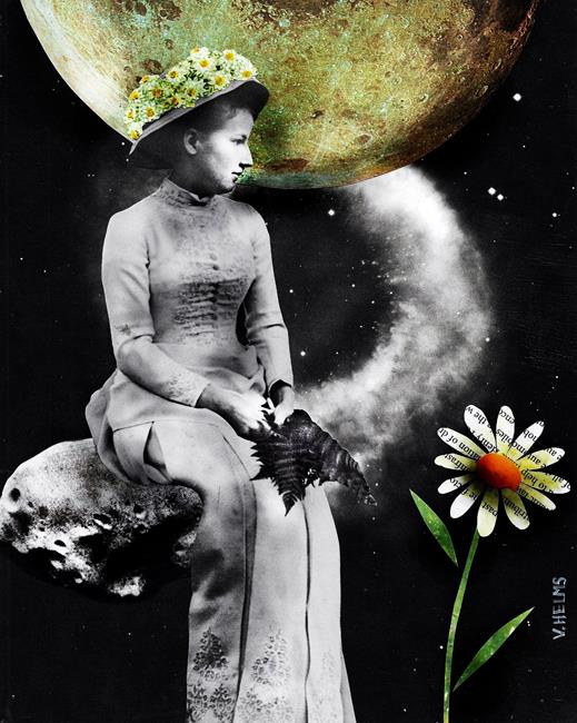 Art: Once Upon a Meteor by Artist Vicky Helms