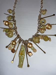 Detail Image for art MUMMY NECKLACE MODELED Detail Image for art MUMMY NECKLACE MODELED