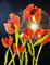 Art: Space Tulips by Artist Vicky Helms