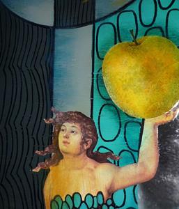 Detail Image for art Apple Collage Detail Image for art Apple Collage
