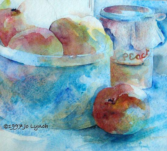 Art: Peach Jam by Artist Jo Lynch