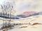 Art: Winter Walk by Artist Hannah Clements