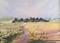 Art: Distant Farm by Artist Hannah Clements
