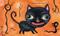 Art: Halloweenie by Artist Vicky Knowles