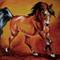 Art: MUSTANG STALLION by Artist Marcia Baldwin
