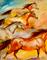Art: MUSTANG RUN FOUR by Artist Marcia Baldwin