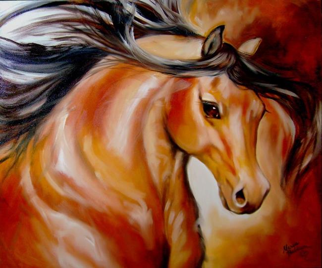 BUCKSKIN - by Marcia Baldwin from Western Art by M Baldwin | (Search ...