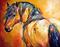 Art: MUSTANG APPALOOSA by Artist Marcia Baldwin