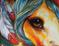 Art: SPIRIT EYE INDIAN WAR HORSE by Artist Marcia Baldwin