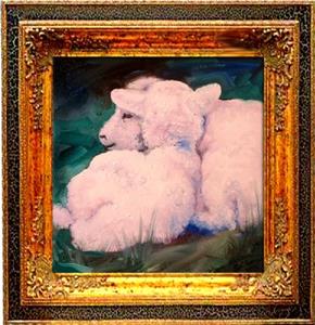 Detail Image for art Little Lambs