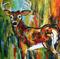 Art: White Tail Buck by Artist Laurie Justus Pace