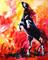 Art: SUNRISE    Wild Horse Series by Artist Laurie Justus Pace