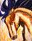 Art: Headstrong Part of Wild Horse Series by Artist Laurie Justus Pace
