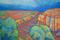 Art: Red Canyon by Artist Virginia Ann Zuelsdorf