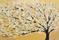 Art: Gold Tree Painting by Artist Louise Mead