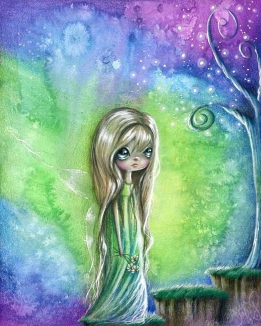 Art: The Tree Of Light by Artist Sour Taffy