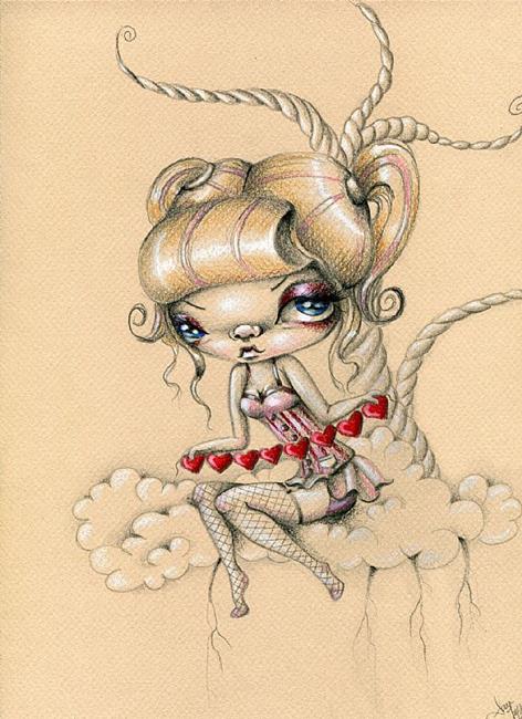 Art: Heart String by Artist Sour Taffy