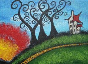Detail Image for art The Long Road Home