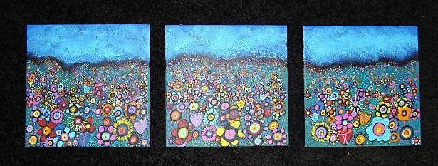 Art: Bountiful Blooms II by Artist Juli Cady Ryan