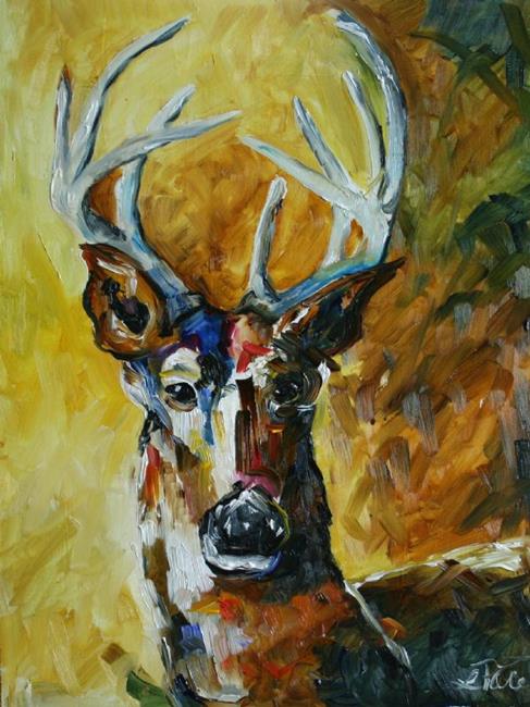 Art: Stare by Artist Laurie Justus Pace