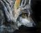 Art: DARK of the NIGHT WOLF by Artist Marcia Baldwin