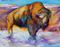 Art: BUFFALO WATERS by Artist Marcia Baldwin