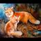 Art: RED FOX TWO by Artist Marcia Baldwin
