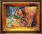 Art: GRIZZLY BEAR at ROCK CREEK by Artist Marcia Baldwin