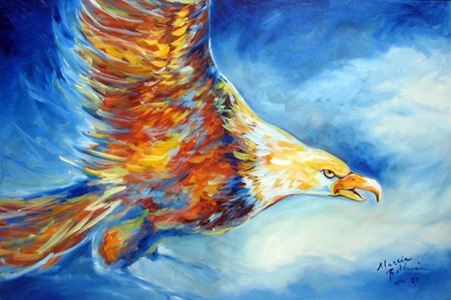 Art: EAGLE by Artist Marcia Baldwin