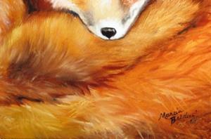 Detail Image for art RED FOX DEN