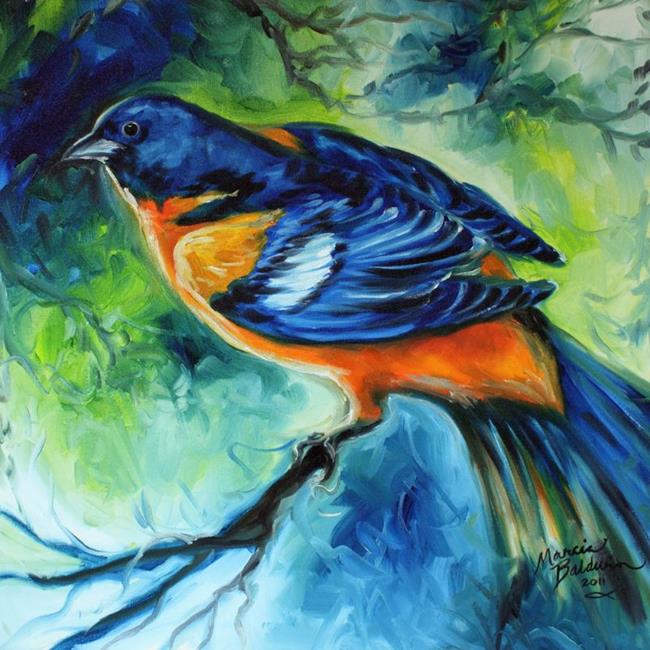 Art: ORIOLE 18 by Artist Marcia Baldwin