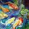 Art: HAWAII 5 O KOI by Artist Marcia Baldwin
