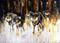 Art: Wolf Pack by Artist Laurie Justus Pace