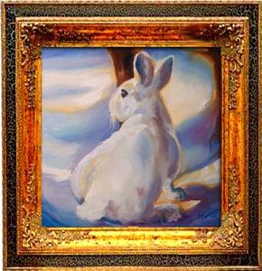 Detail Image for art A SNOW BUNNY