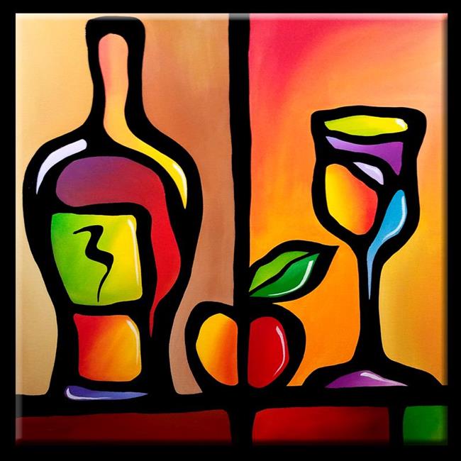 Art: Wine-098-3030-Tasty-2.jpg by Artist Thomas C. Fedro