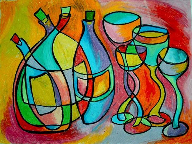 Art: Wine as Jazz by Artist Chris Jeanguenat