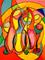 Art: Wine Glass by Artist Chris Jeanguenat