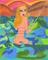 Art: GONE FISHING by Artist Jennifer Lee