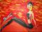 Art: Bike Babe Diva by Artist Jennifer Lee