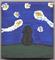 Art: Mini: Angus and the Starry Night by Artist Jenny Doss