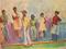 Art: Beautiful People by Artist Virginia Ann Zuelsdorf