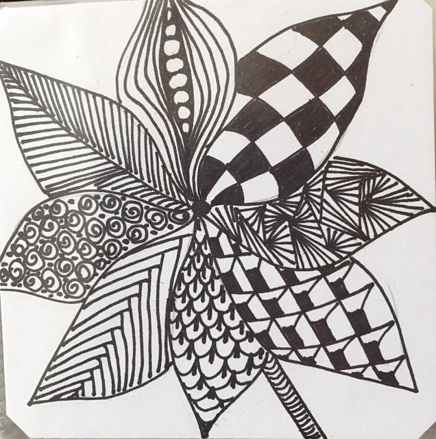 Try zentangle-inspired art with PIN pens - uni-ball