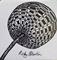 Art: Seed Pod - Zentangle Inspired by Artist Ulrike 'Ricky' Martin