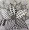 Art: Zentangle Inspired Flower by Artist Ulrike 'Ricky' Martin