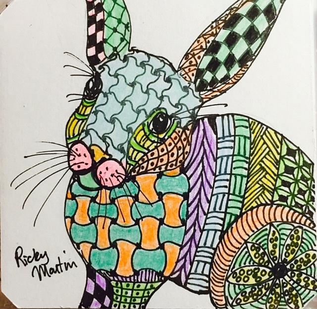 Art: Bunny by Artist Ulrike 'Ricky' Martin