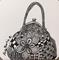 Art: Purse Zentangle Inspired Art by Artist Ulrike 'Ricky' Martin