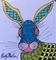Art: Funny Bunny - Zentangle Inspired by Artist Ulrike 'Ricky' Martin