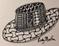 Art: Hat Zentangle Inspired by Artist Ulrike 'Ricky' Martin